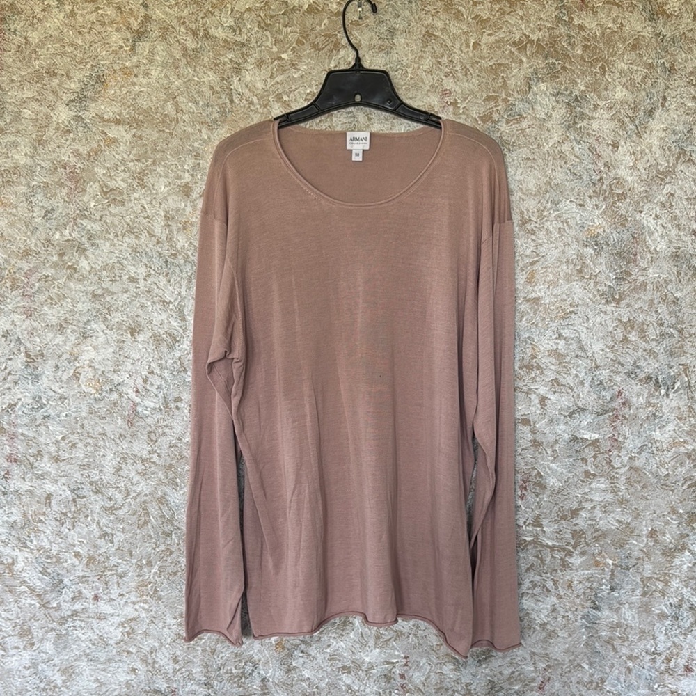 Armani Collezioni Taupe Sweater Vintage